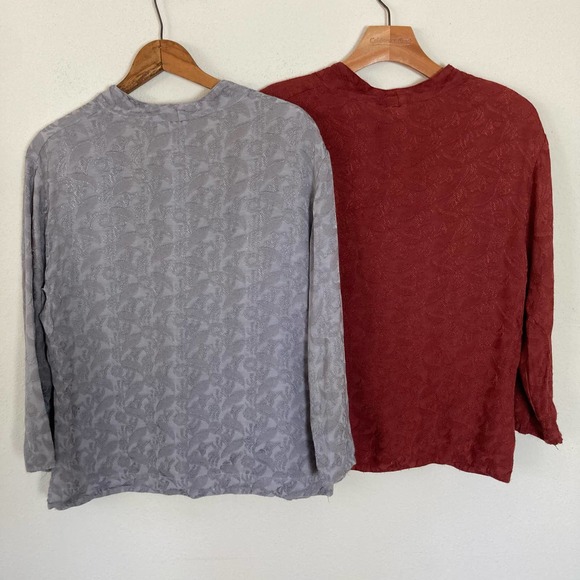 Set of 2‎ Vintage 90s CP Shades Womens Cardigan Blouse Top // Size Small - Picture 4 of 5